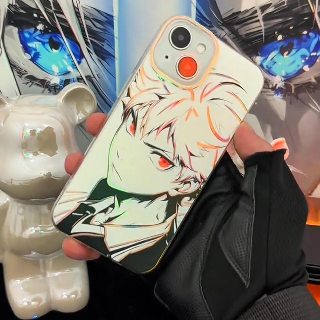 【大集合】動漫極光金漸變手機殼