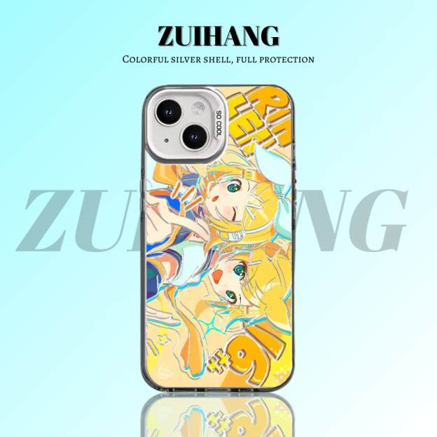 【大集合1.0】動漫彩銀防摔手機殼-GOODTOYSTUDIO