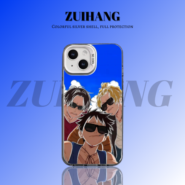 海賊王彩銀防摔手機殼-GOODTOYSTUDIO