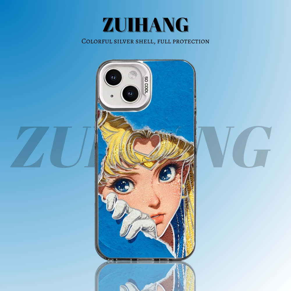 【大集合1.0】動漫彩銀防摔手機殼-GOODTOYSTUDIO