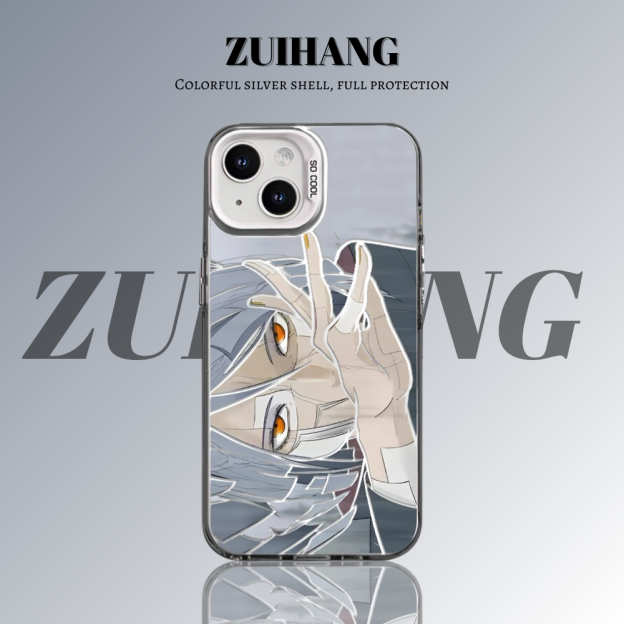 火影忍者 極光/彩銀 線條漸變防摔手機殼-GOODTOYSTUDIO