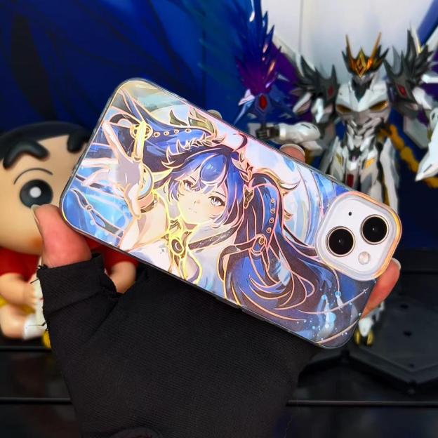 鳴潮極光金漸變手機殼