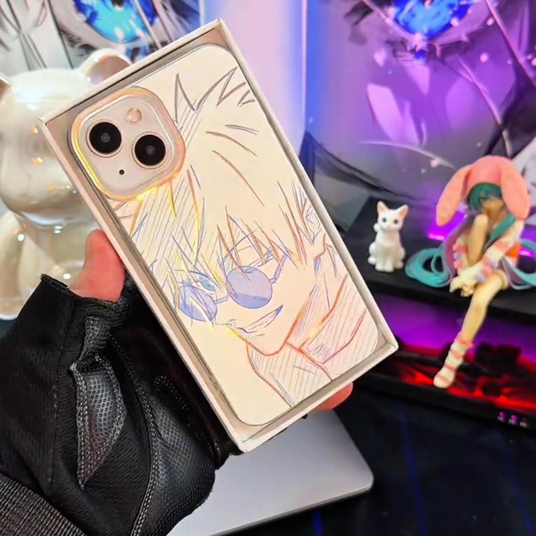 咒術迴戰 極光金漸變手機殼