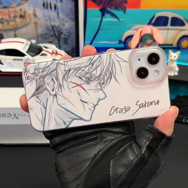 咒術迴戰 極光金漸變手機殼