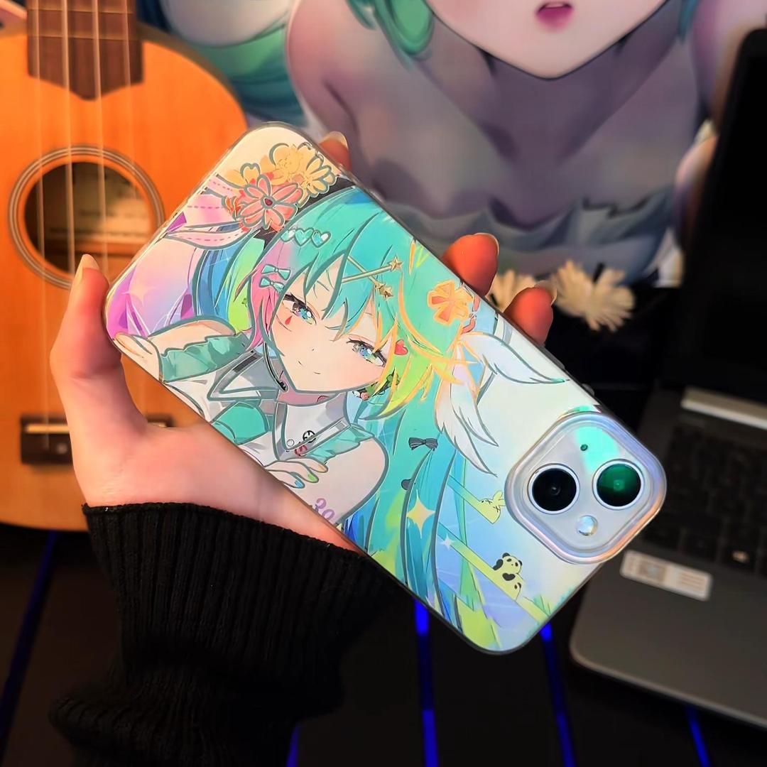 初音未來極光金防摔手機殼