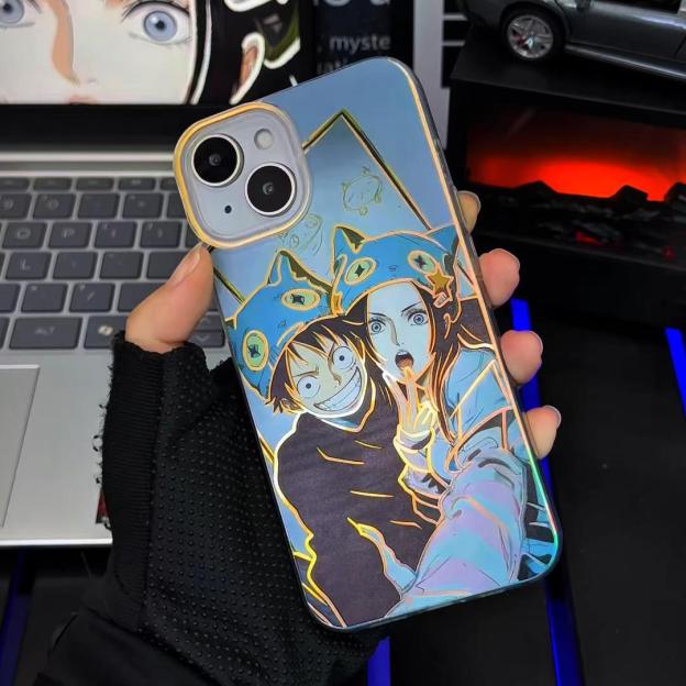 【大集合】動漫極光金漸變手機殼
