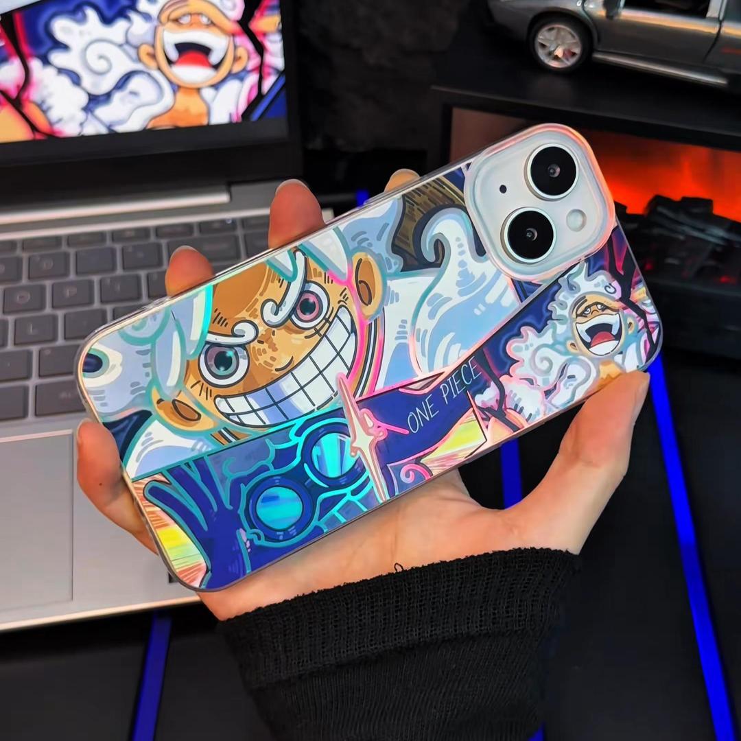 【大集合】動漫極光金漸變手機殼