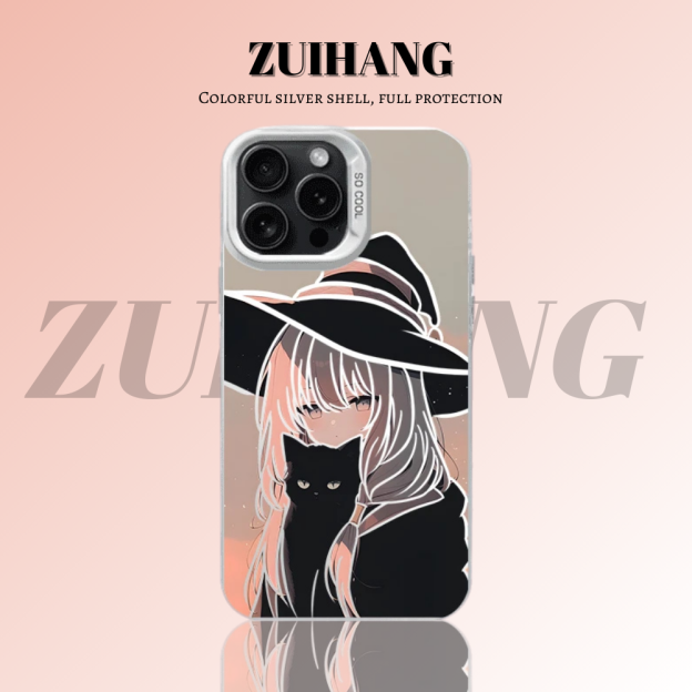 魔女之旅彩銀防摔手機殼-GOODTOYSTUDIO