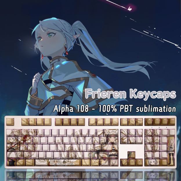 葬送的芙莉蓮透光RGB108鍵標準配列衛星軸鍵帽-GOODTOYSTUDIO