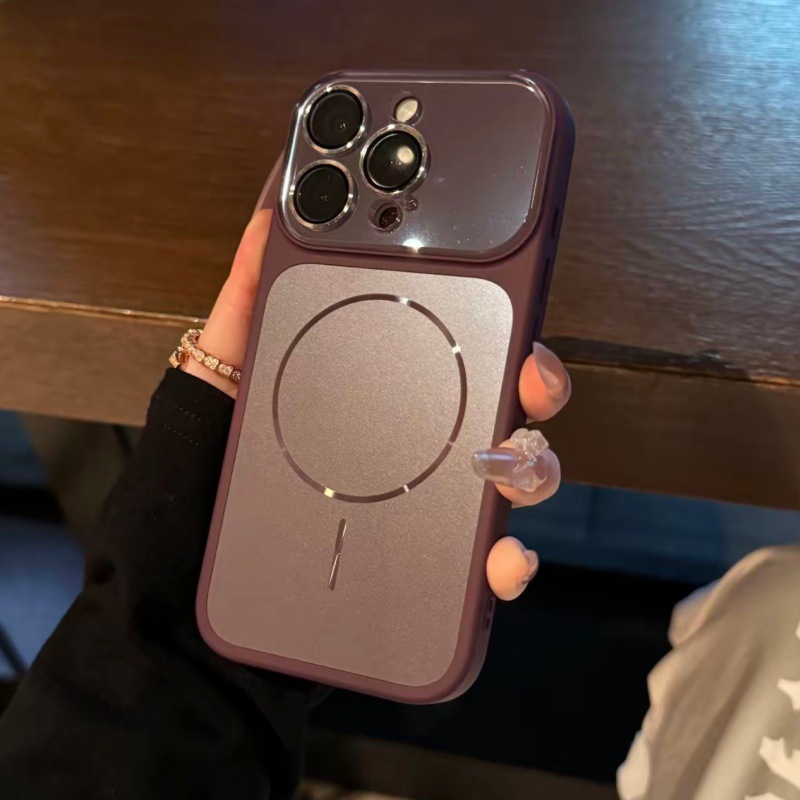 AG磨砂磁吸iPhone手機殼｜全包簡約質感保護套