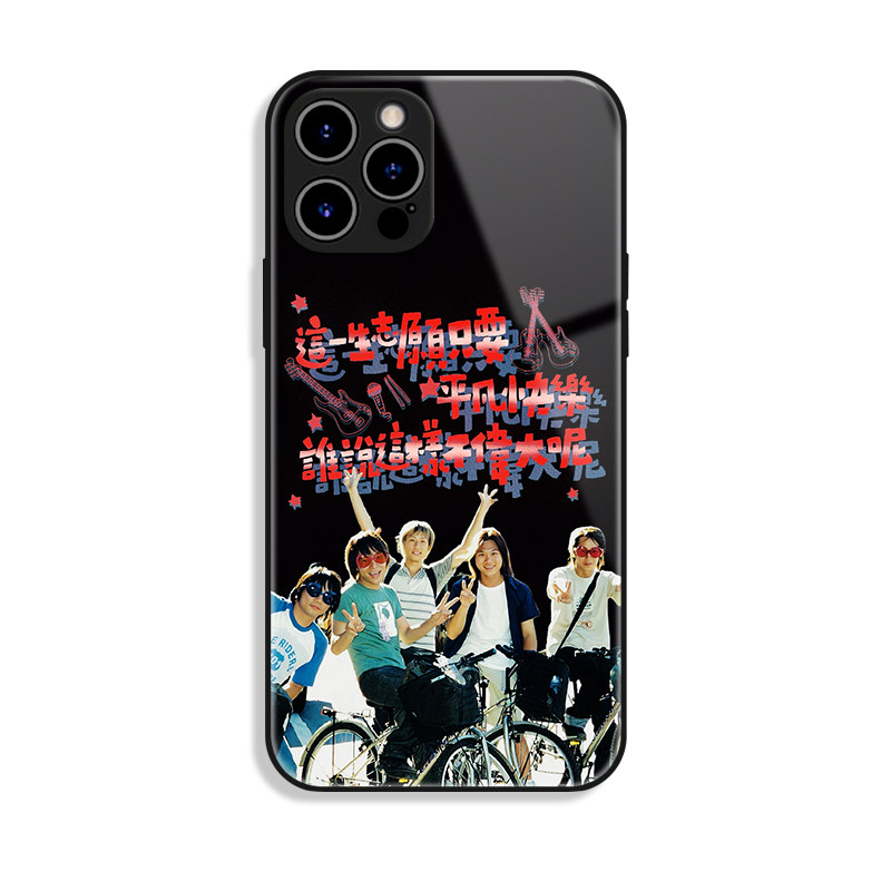 五月天 Mayday 高清鋼化玻璃手機殼