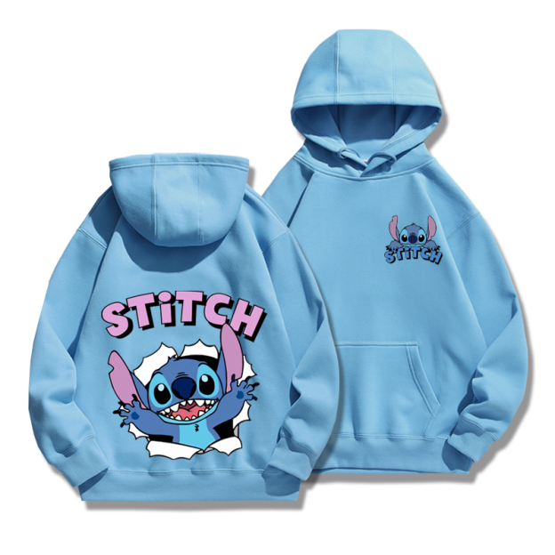 星際寶貝新款 親子情侶男女連帽衛衣