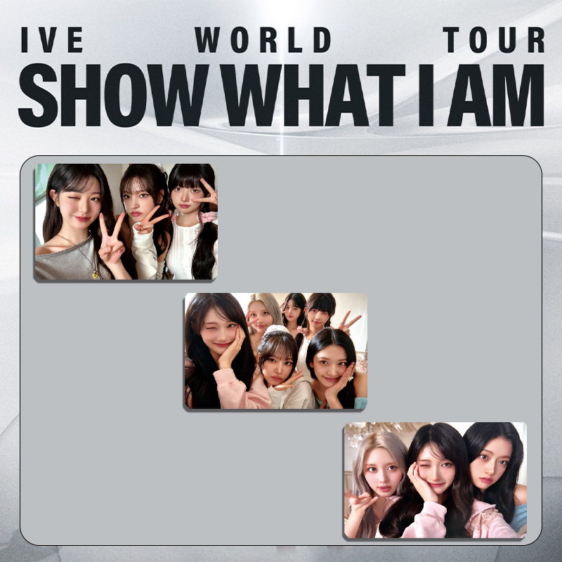 IVE 世巡 《WHAT I AM》特典卡｜K-POP收藏小卡