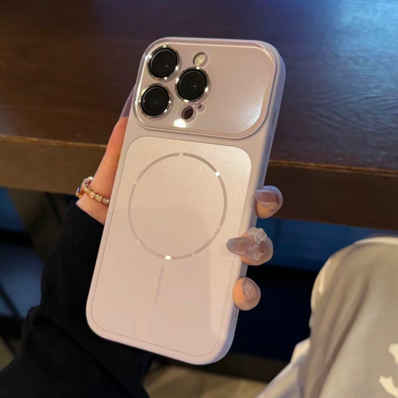 AG磨砂磁吸iPhone手機殼｜全包簡約質感保護套
