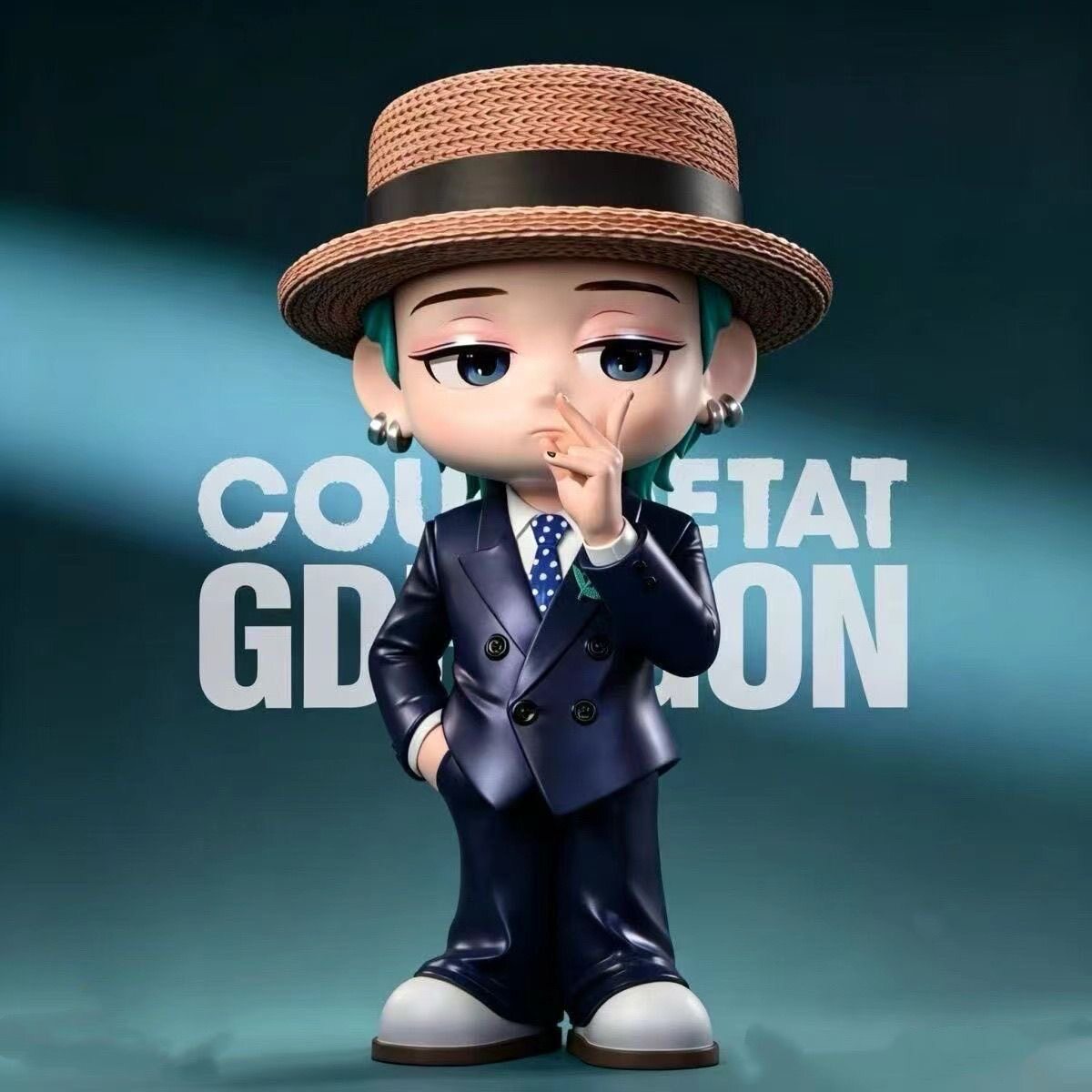 權志龍 G-Dragon GD 雕像公仔收藏擺件