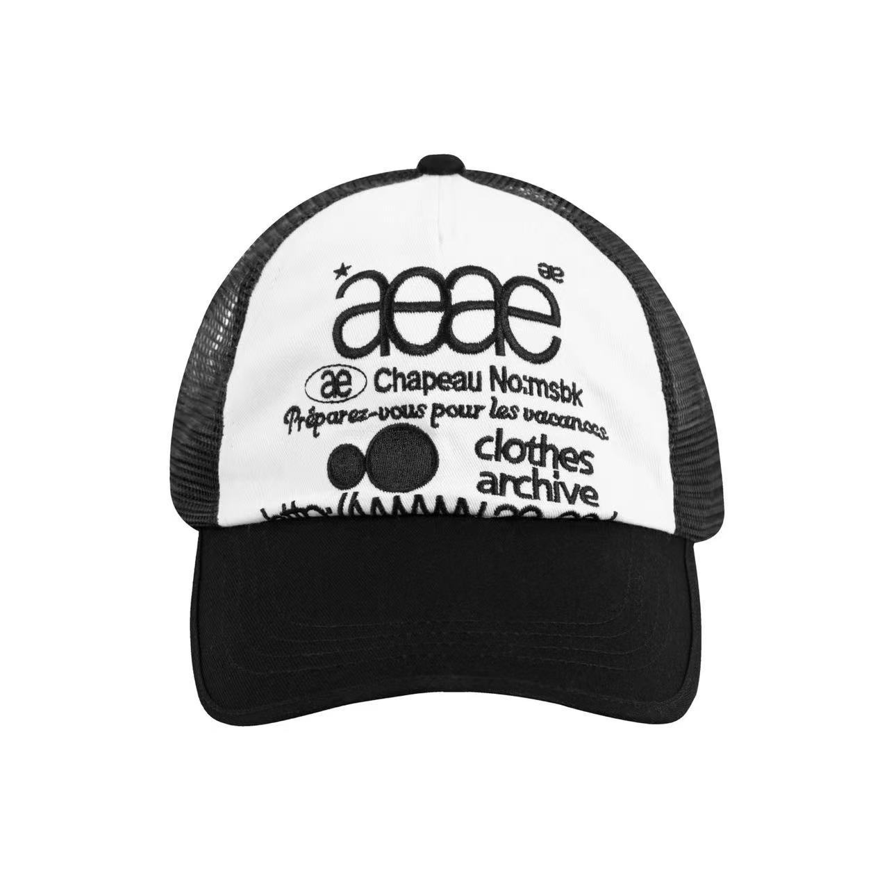 aeae 韓系街頭風迷彩刺繡棒球帽｜休閒遮陽鴨舌帽