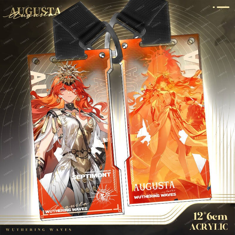 鳴潮 Wuthering Waves 亞克力通行證掛飾