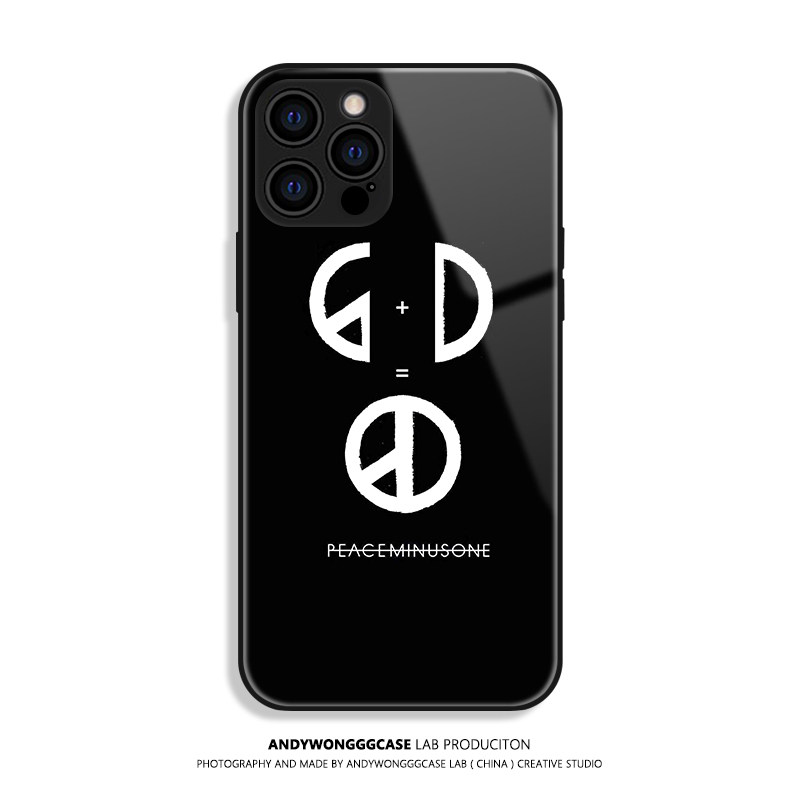 BIGBANG 高清鋼化玻璃手機殼