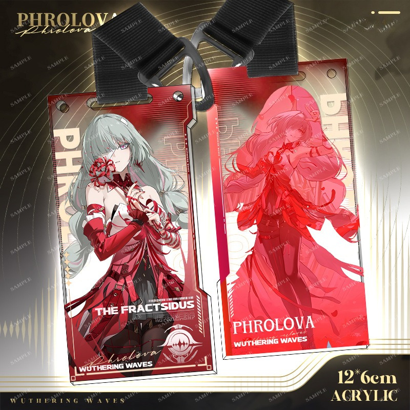 鳴潮 Wuthering Waves 亞克力通行證掛飾