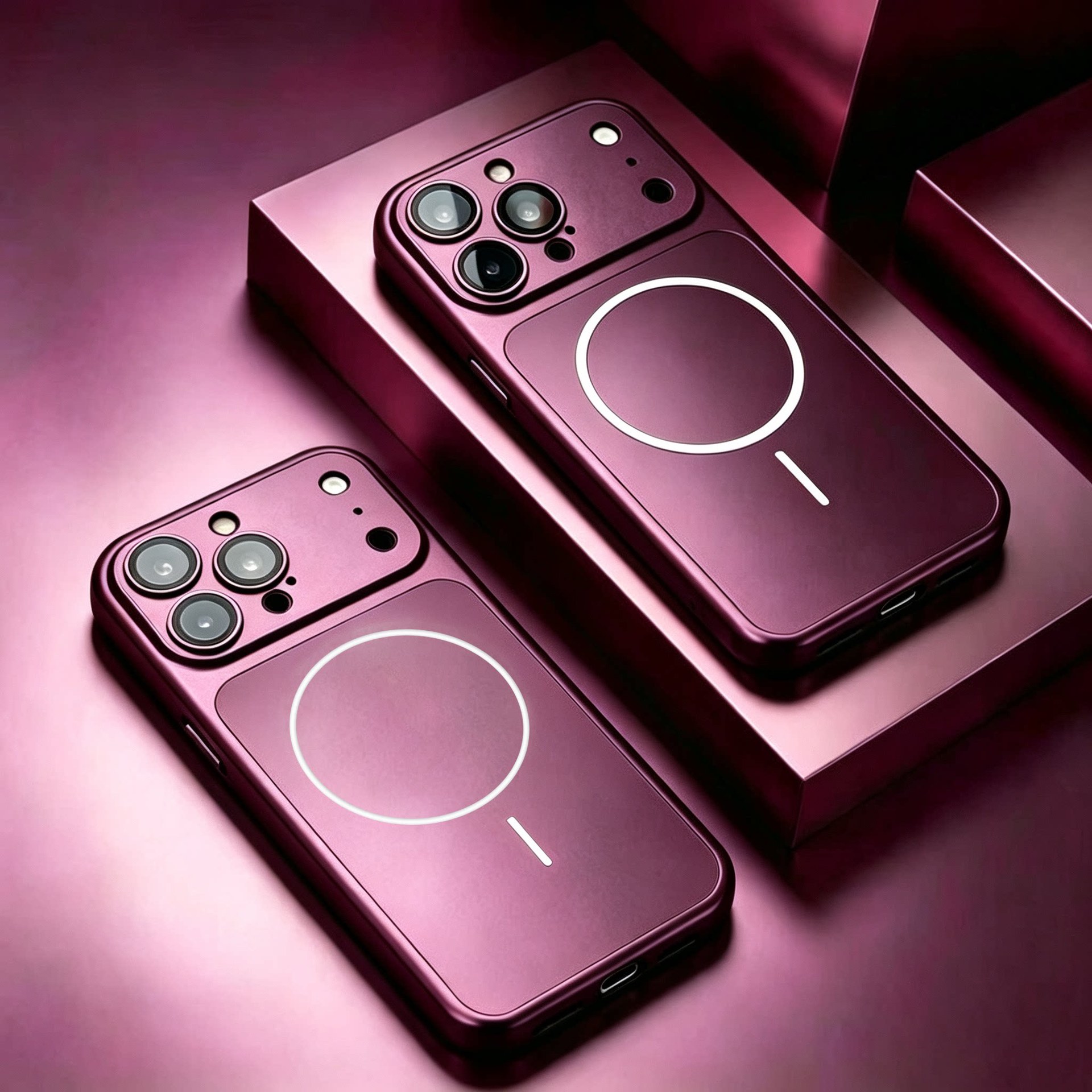 iPhone 18 外觀變身手機殼｜磨砂強磁吸・鏡頭全包保護殼