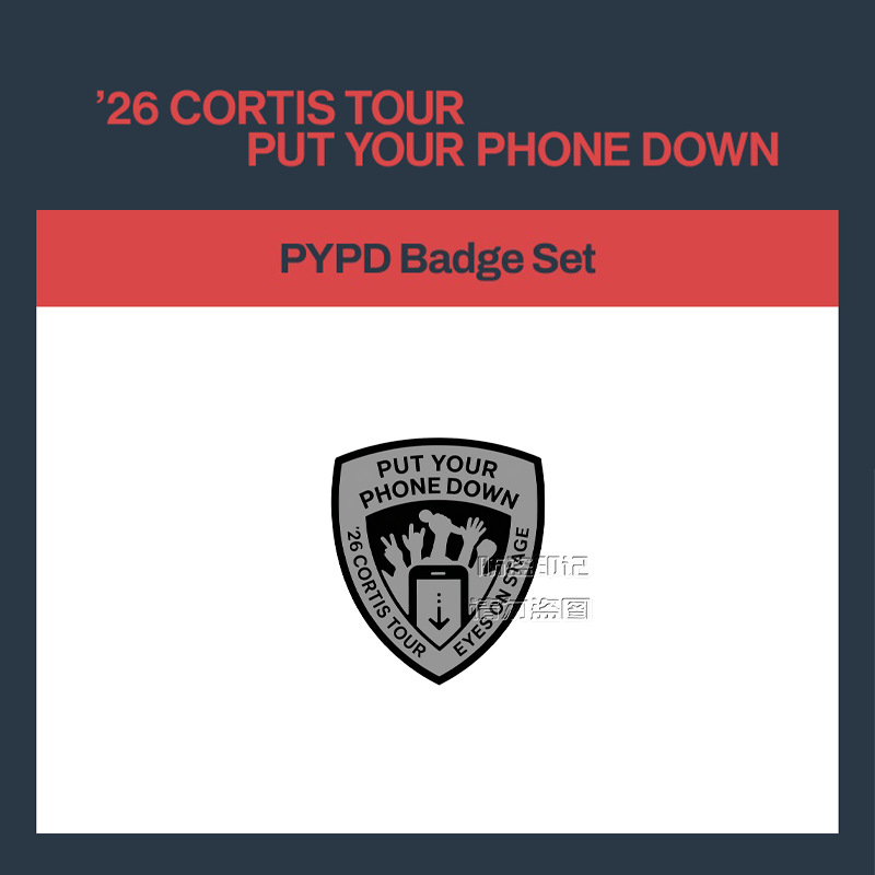 CORTIS ‘26 PYPD 巡迴手機支架