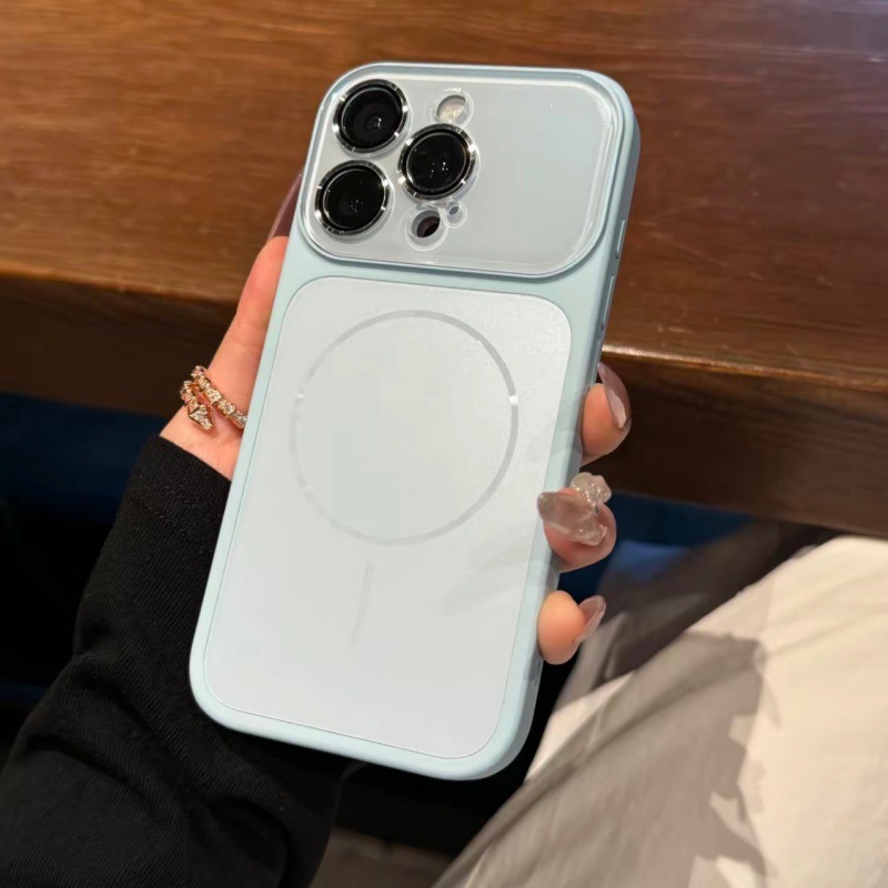AG磨砂磁吸iPhone手機殼｜全包簡約質感保護套