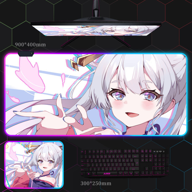 超時空輝耀姬 主題桌墊 布質滑鼠墊