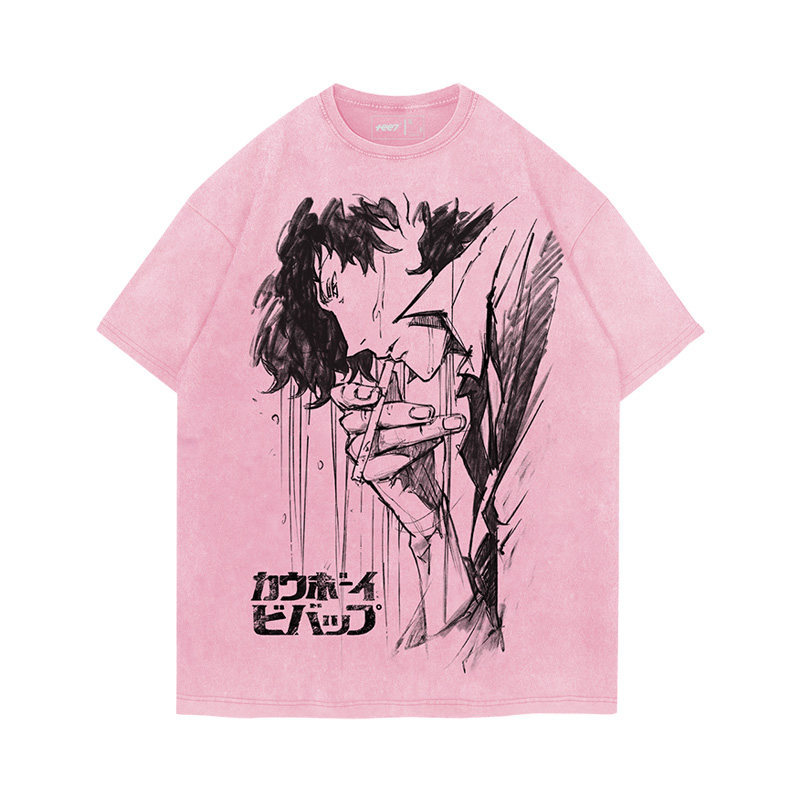 Cowboy星際牛仔水洗做舊 2026親子情侶男女同款 印花水洗短袖