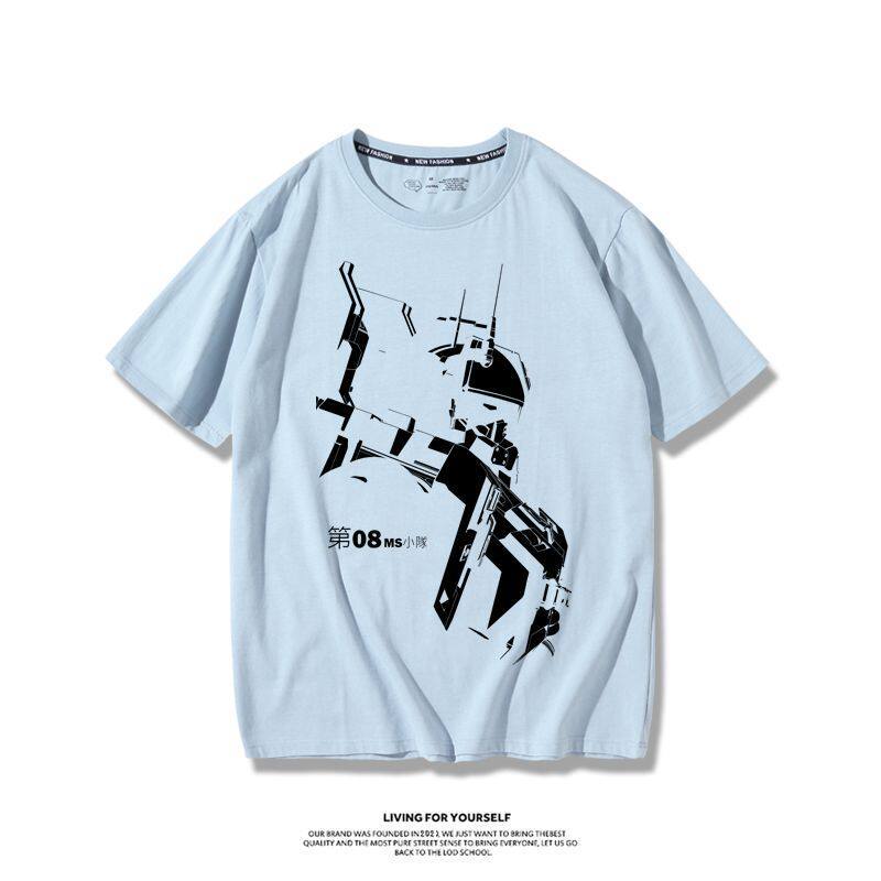 機動戰士高達 2026親子情侶男女同款 印花短袖T恤