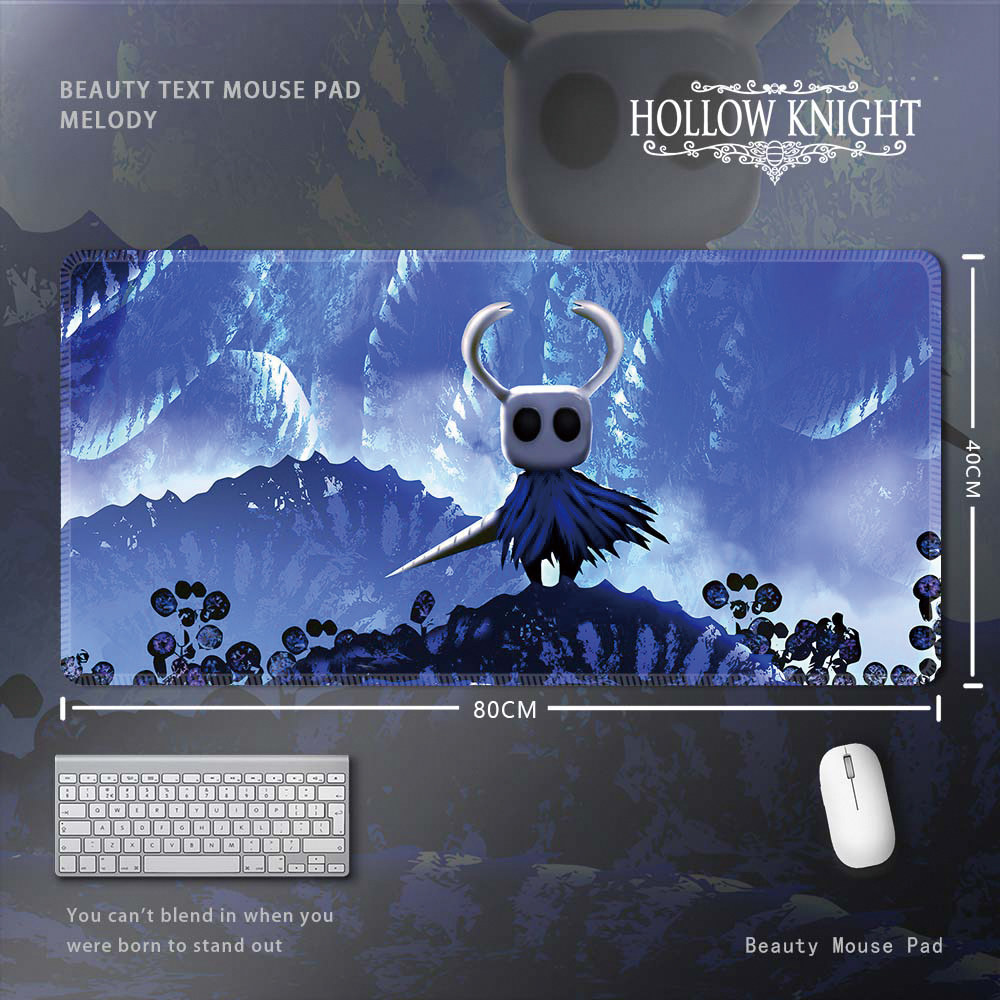 空洞騎士 Hollow Knight 滑鼠墊｜超大尺寸遊戲桌墊 電腦鍵盤墊 收藏周邊