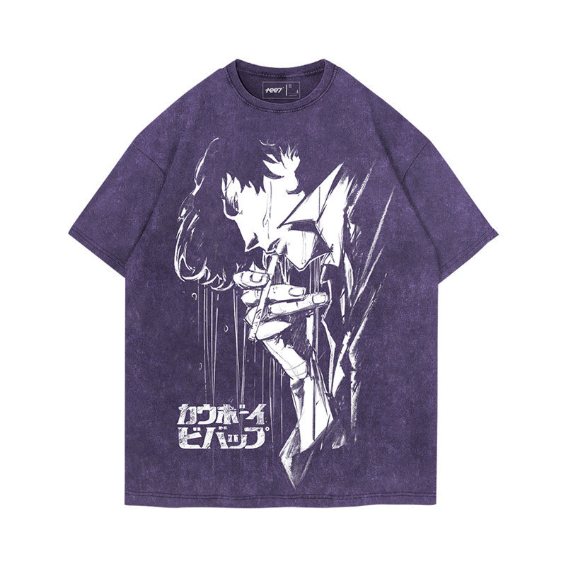 Cowboy星際牛仔水洗做舊 2026親子情侶男女同款 印花水洗短袖