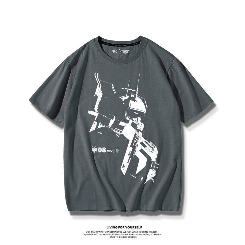 機動戰士高達 2026親子情侶男女同款 印花短袖T恤