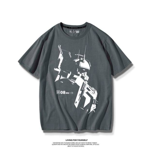 機動戰士高達 2026親子情侶男女同款 印花短袖T恤