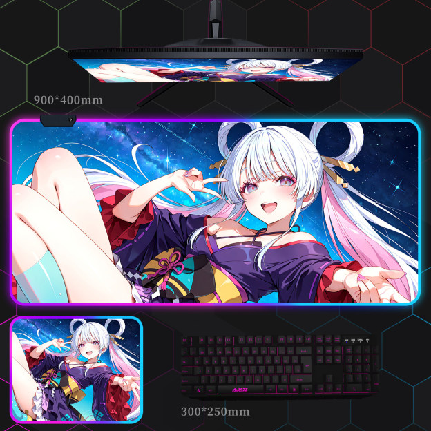 超時空輝耀姬 主題桌墊 布質滑鼠墊