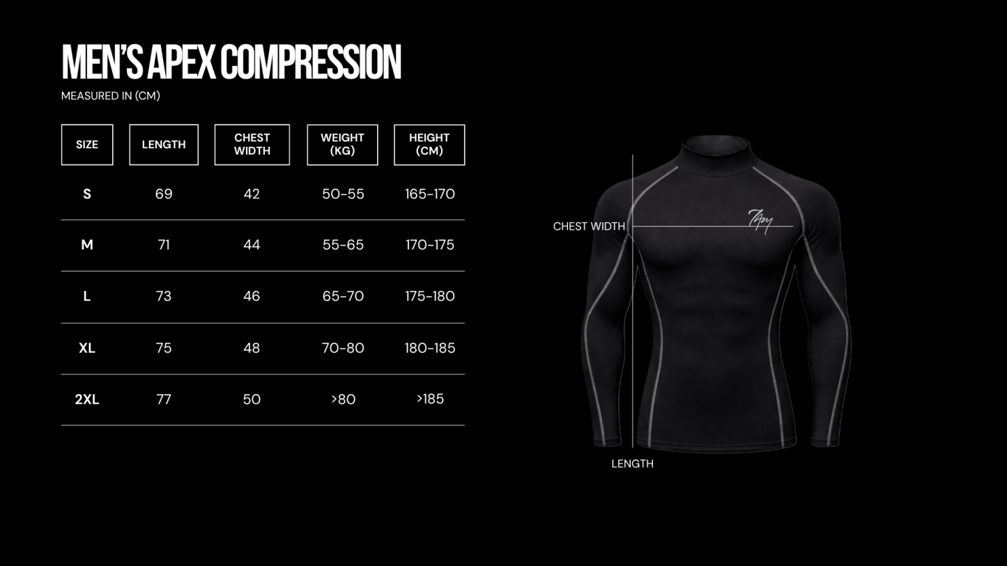 Men's Apex Compression | Black