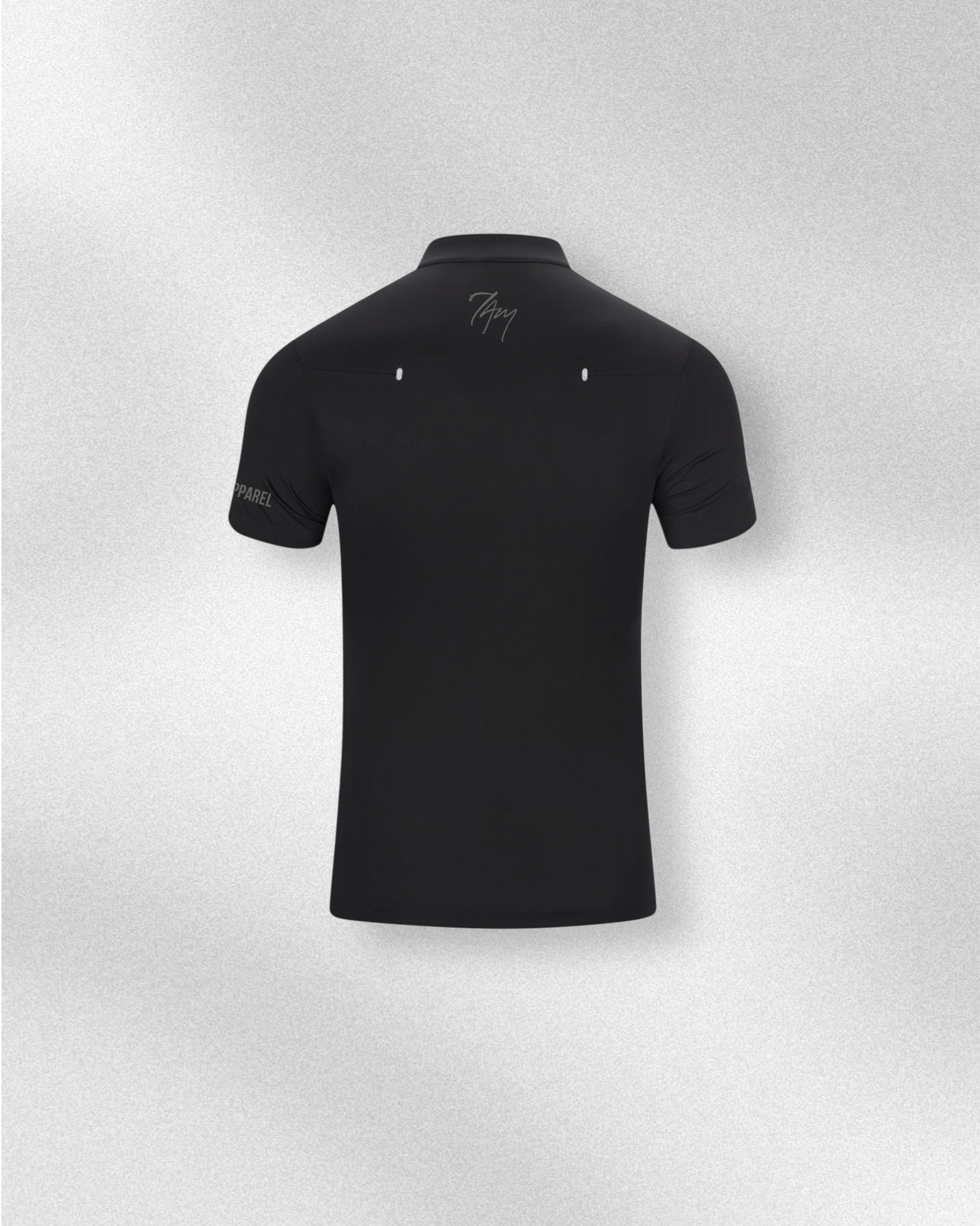 Men's ZIP Compression T | Black