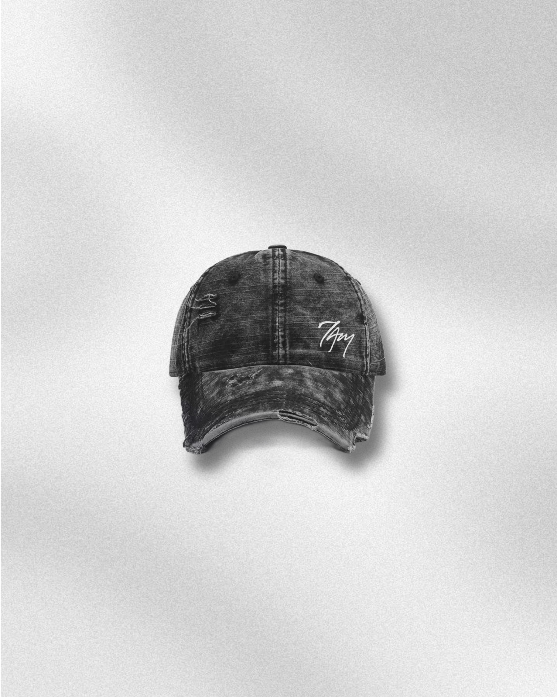 Distressed Black | Cap