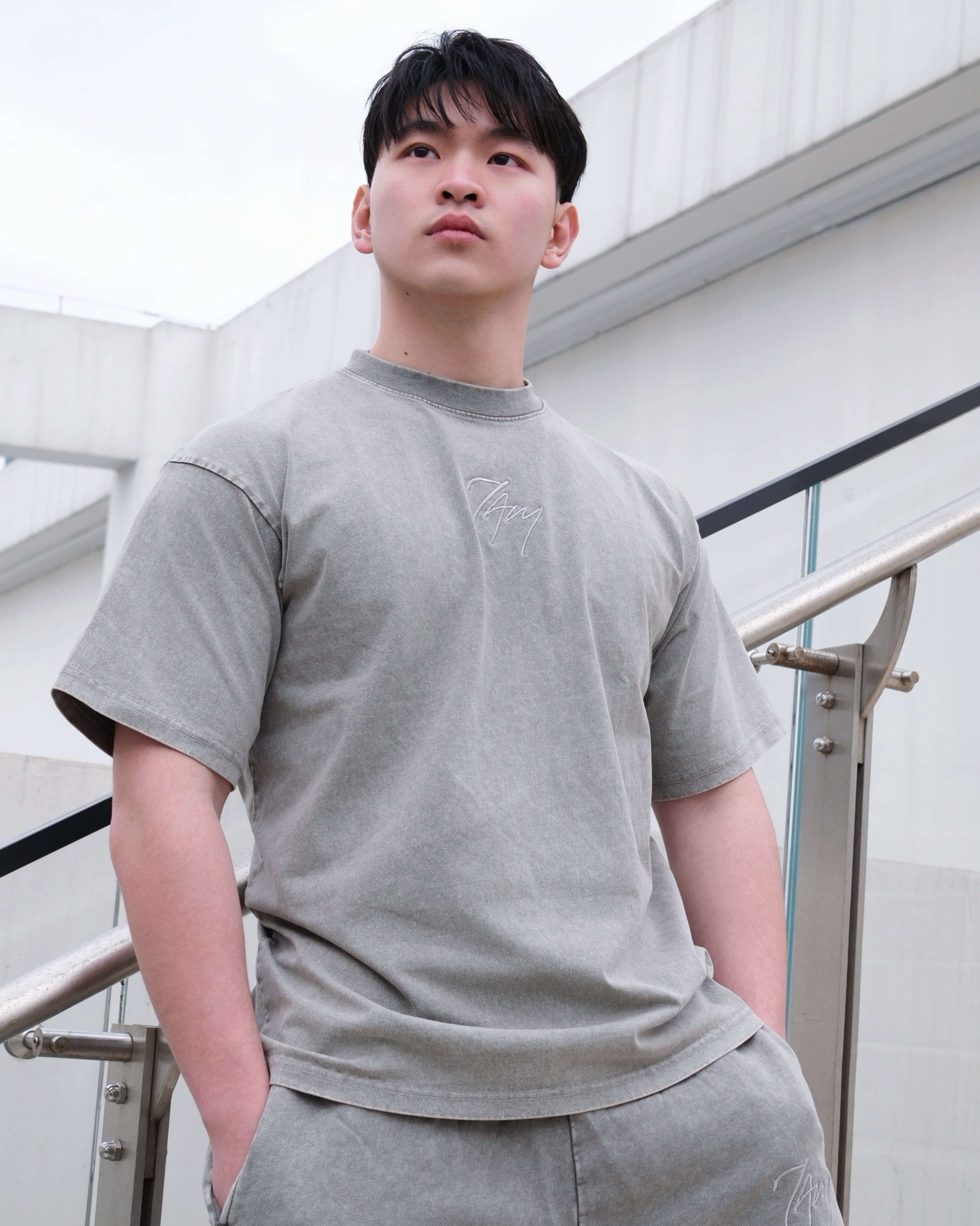 Vintage Logo Grey | Oversized T