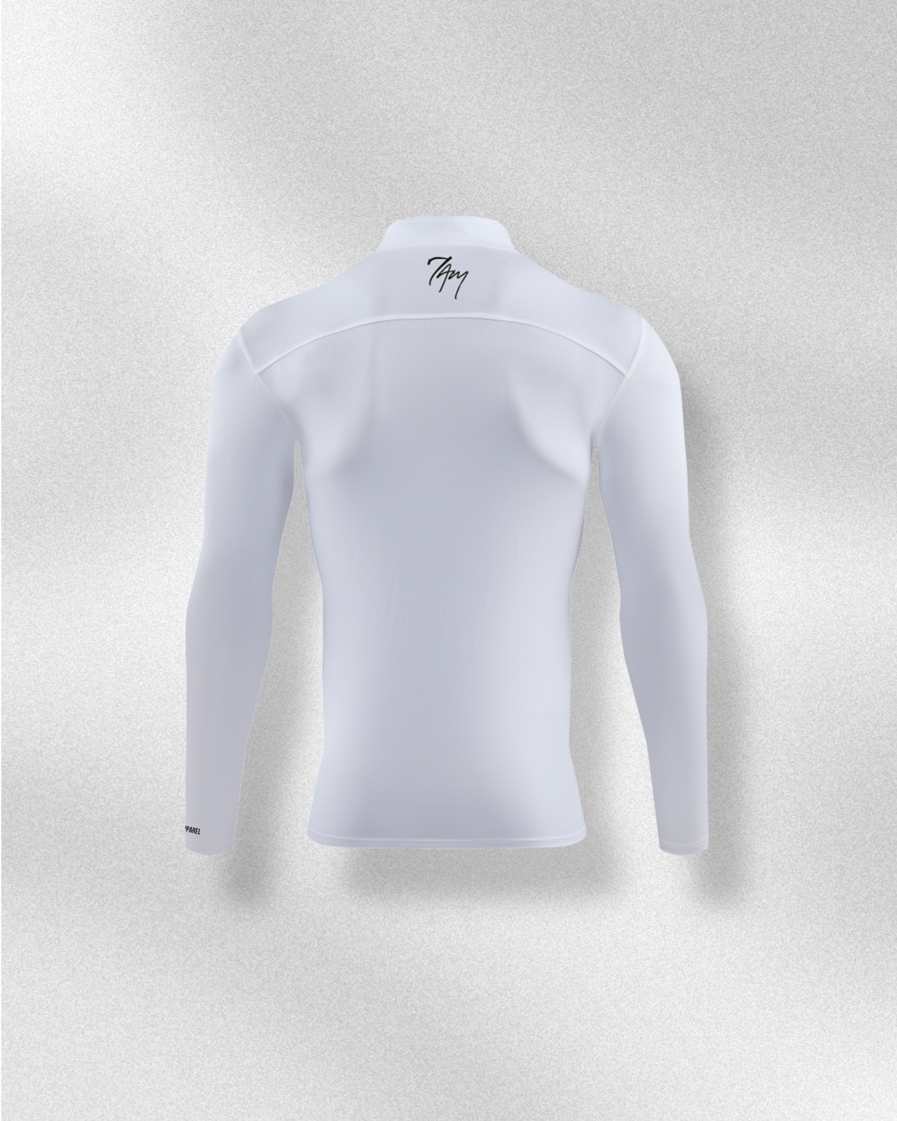 Men's Active White | Compression Long Sleeve
