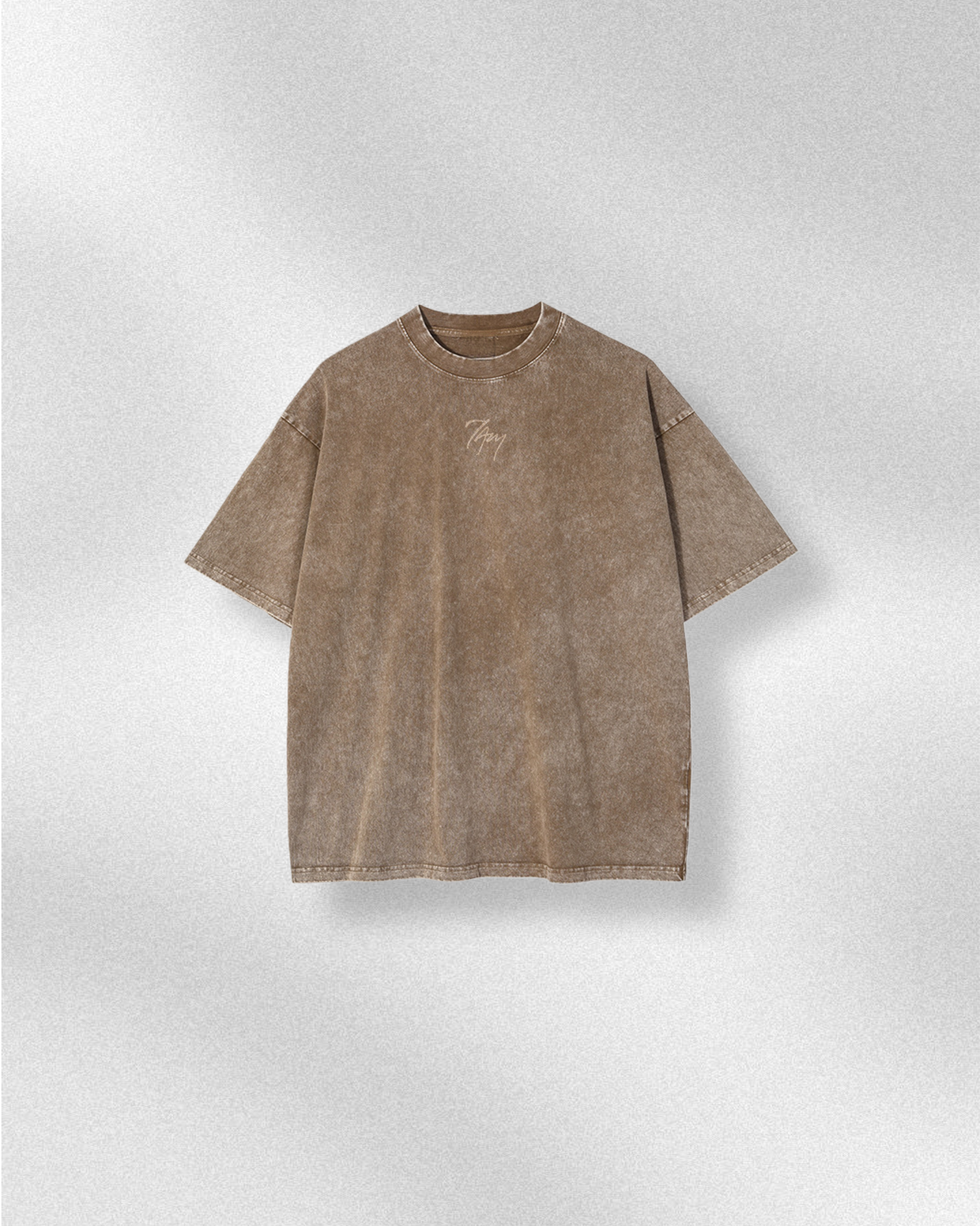 Vintage Logo Beige | Oversized T