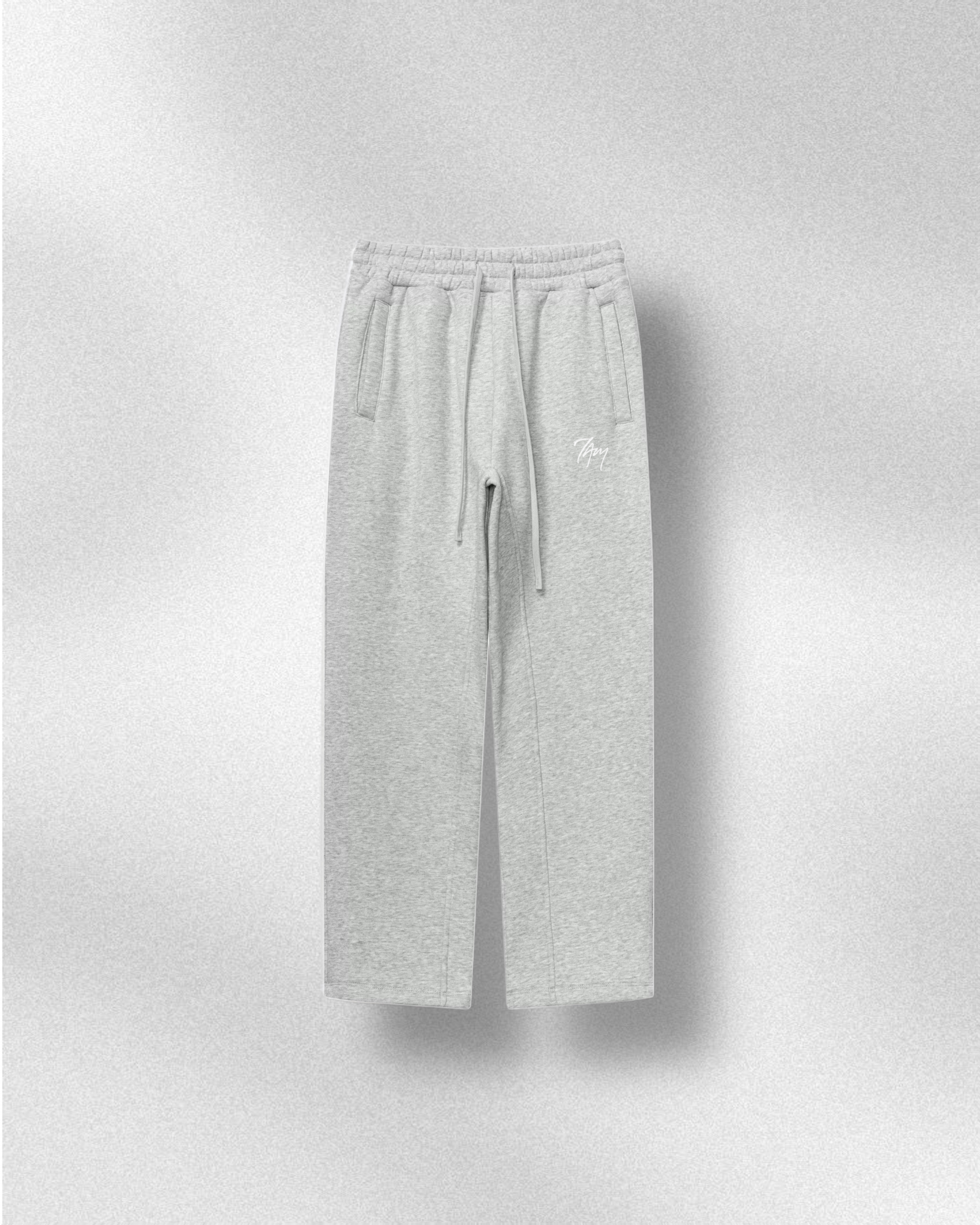 Flower Grey | Loose Sweatpants