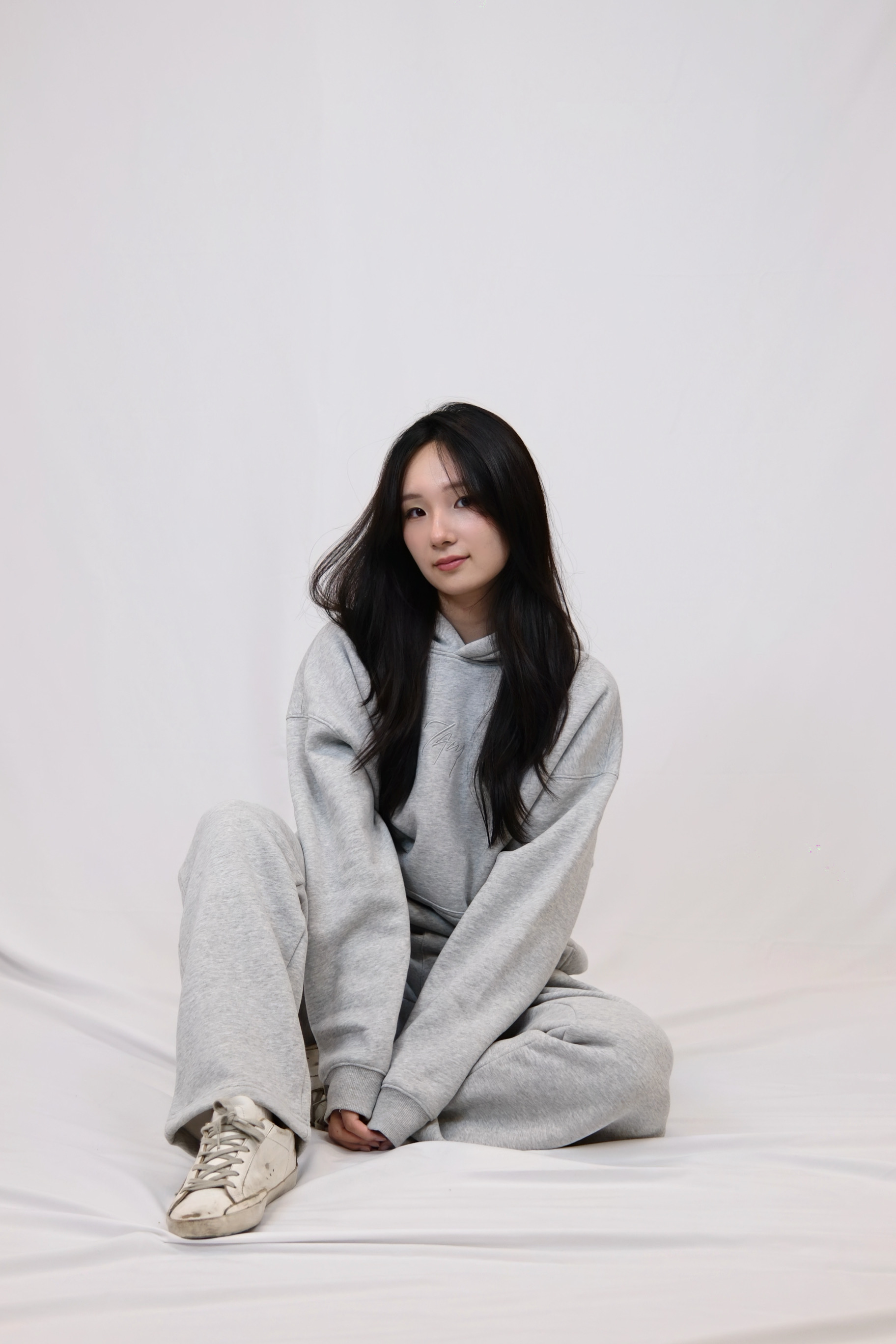 Comfort Flower Grey | Hoodie