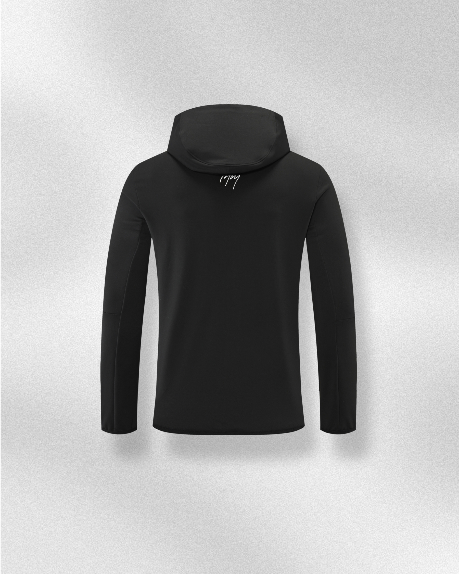 Men's Active Jacket White Logo | Black