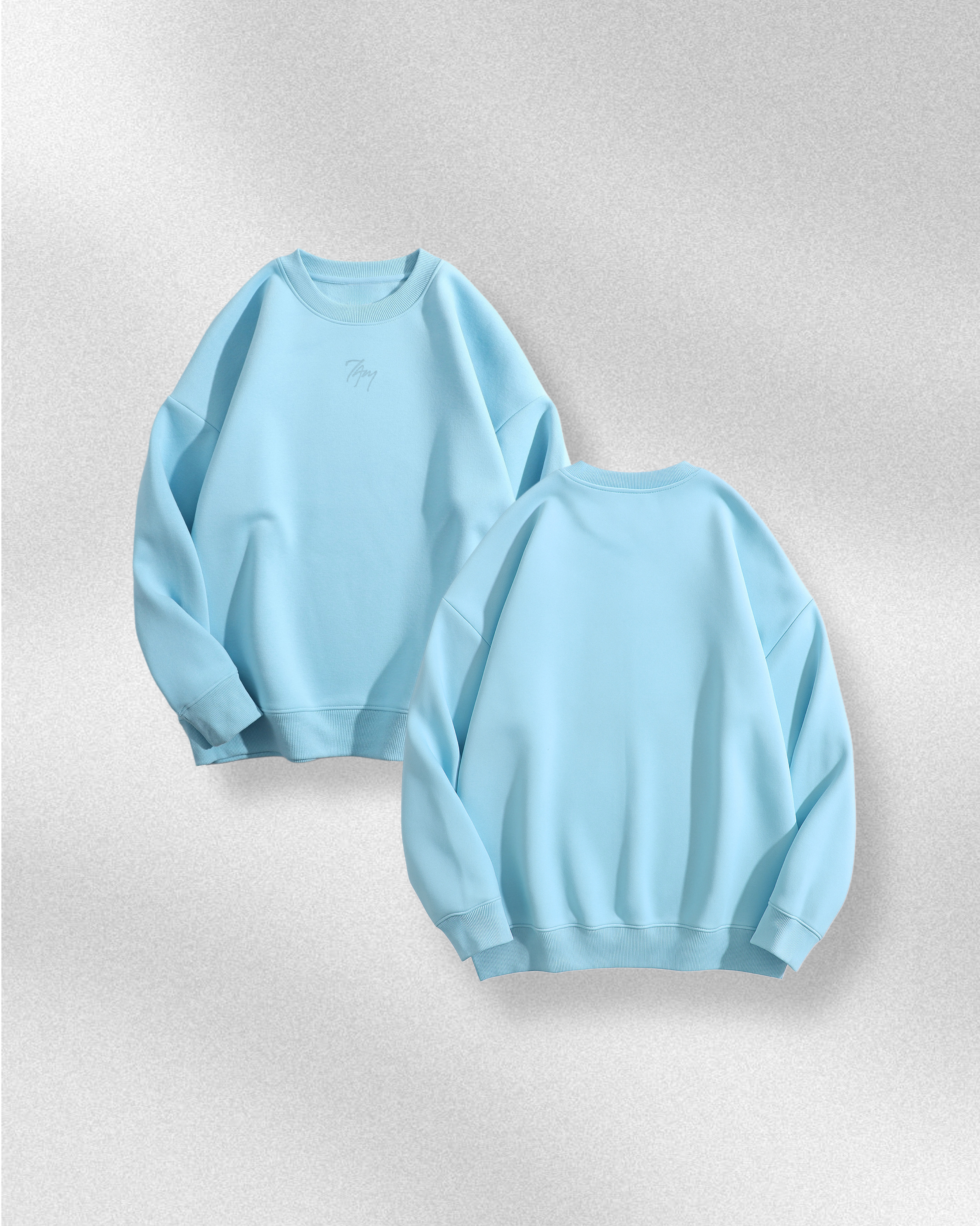 24/7 Sky Blue Logo | Sweatshirts