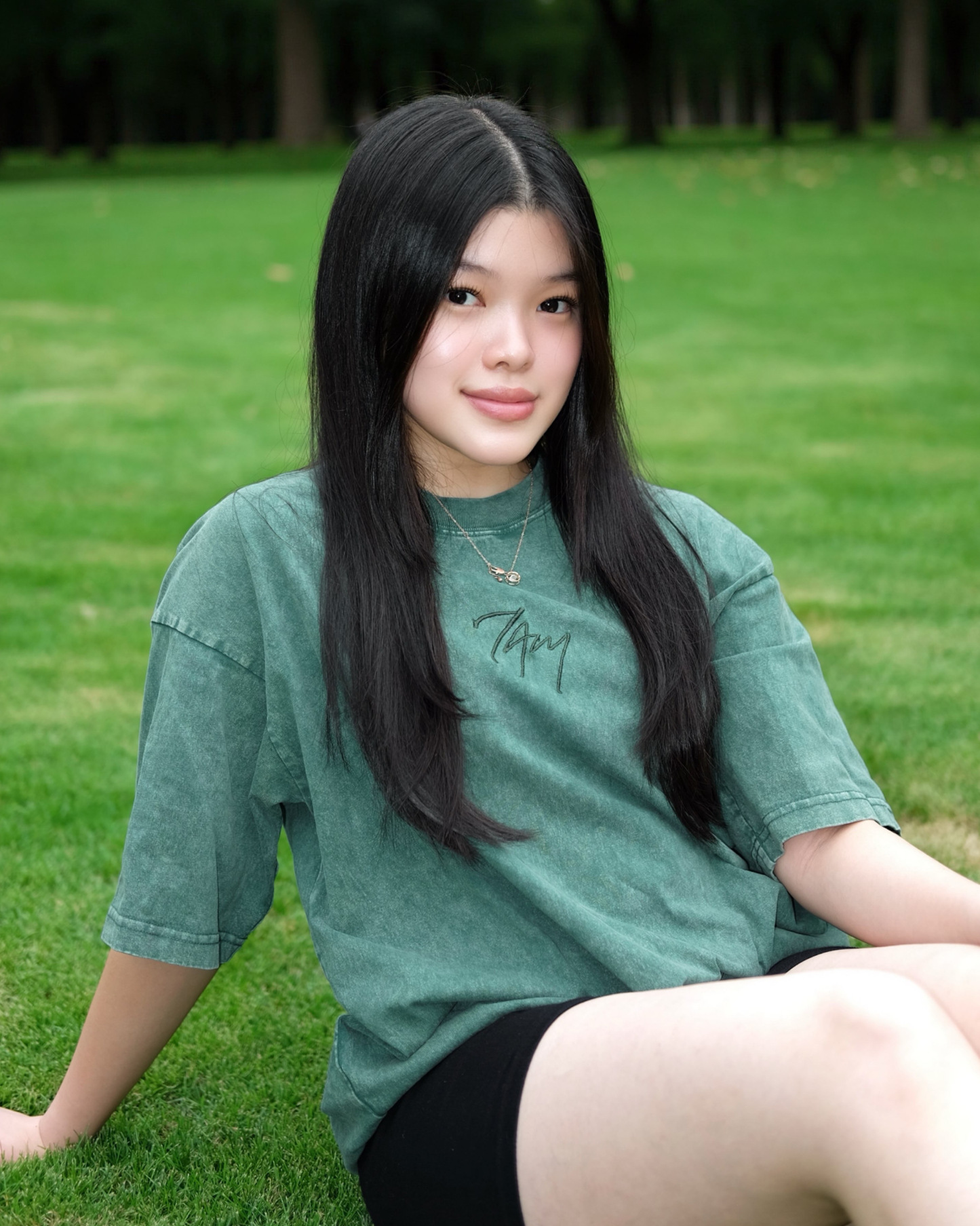 Vintage Logo Green | Oversized T