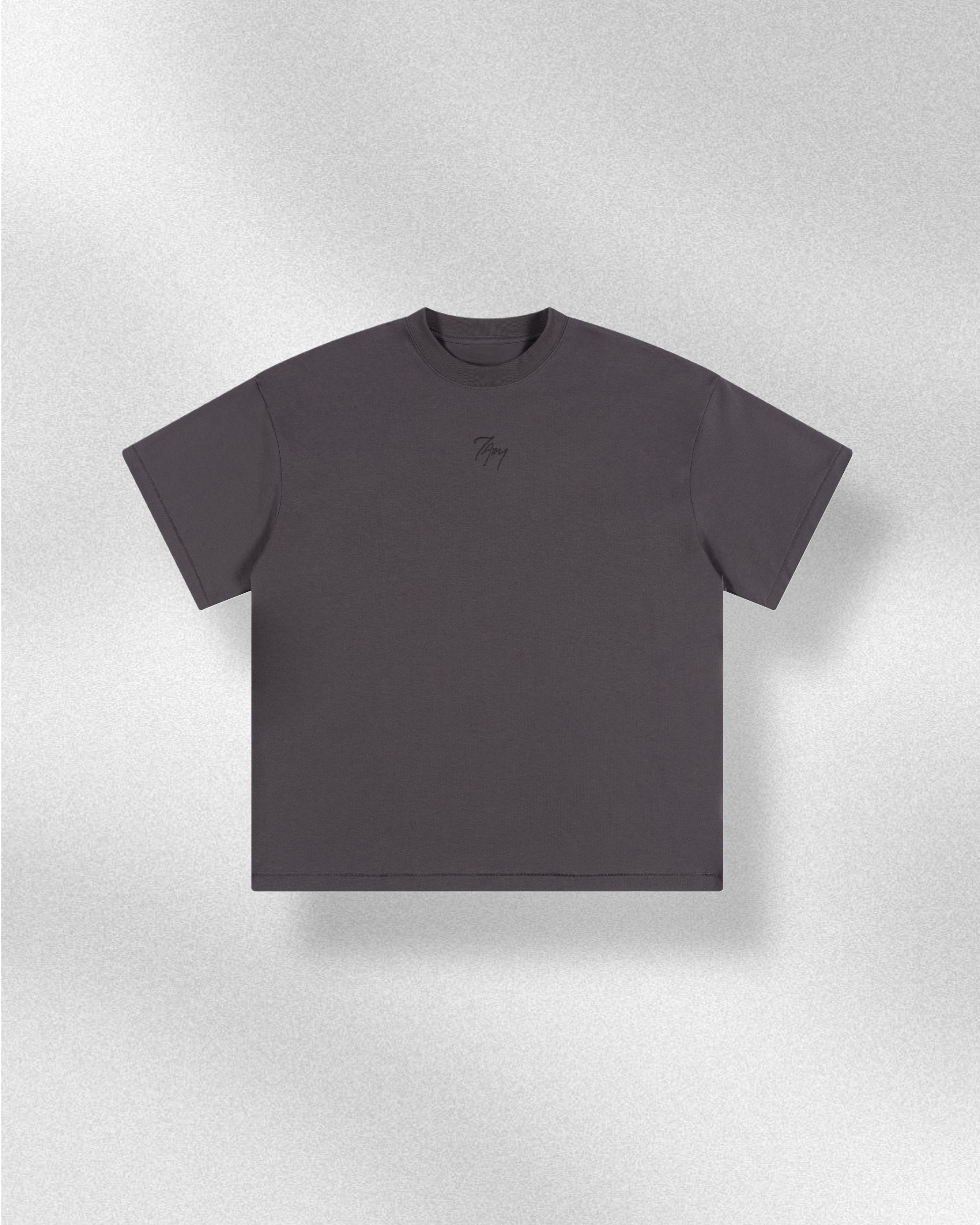 24/7 Raspberry Grey | Oversized T