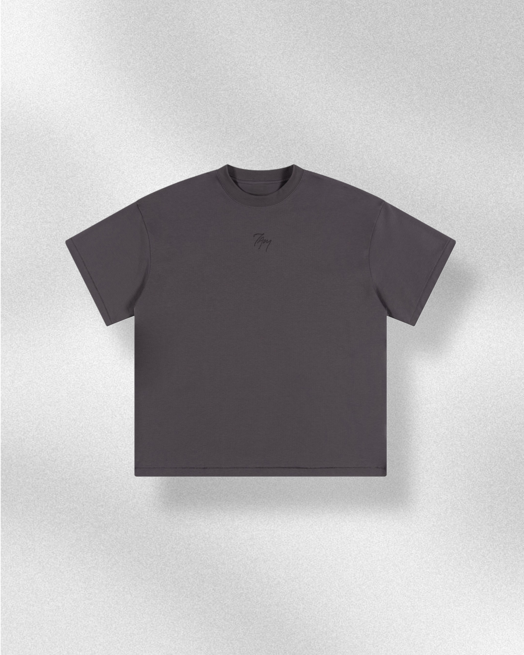 24/7 Raspberry Grey | Oversized T