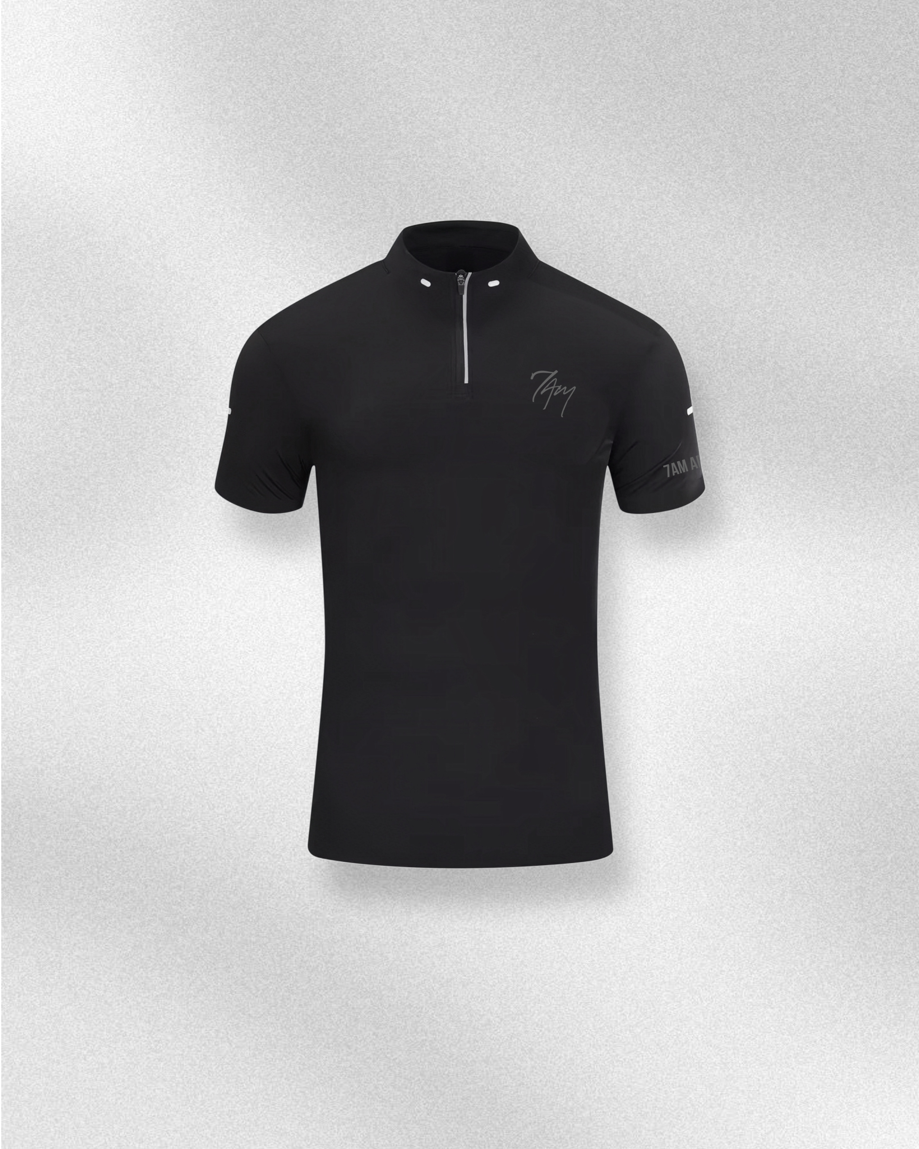 Men's ZIP Compression T | Black
