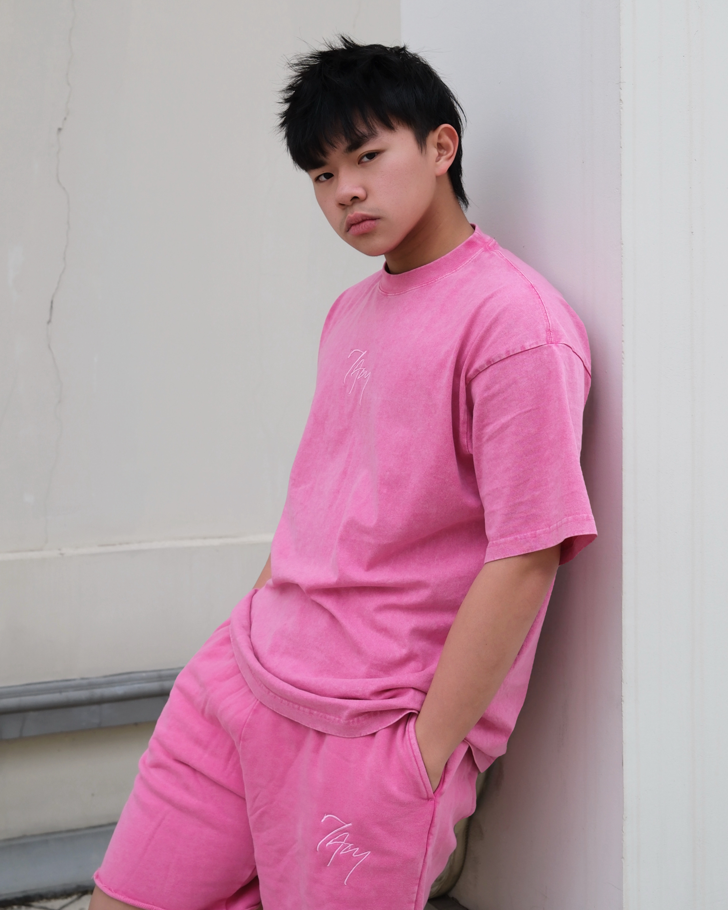 Vintage Logo Pink | Oversized T