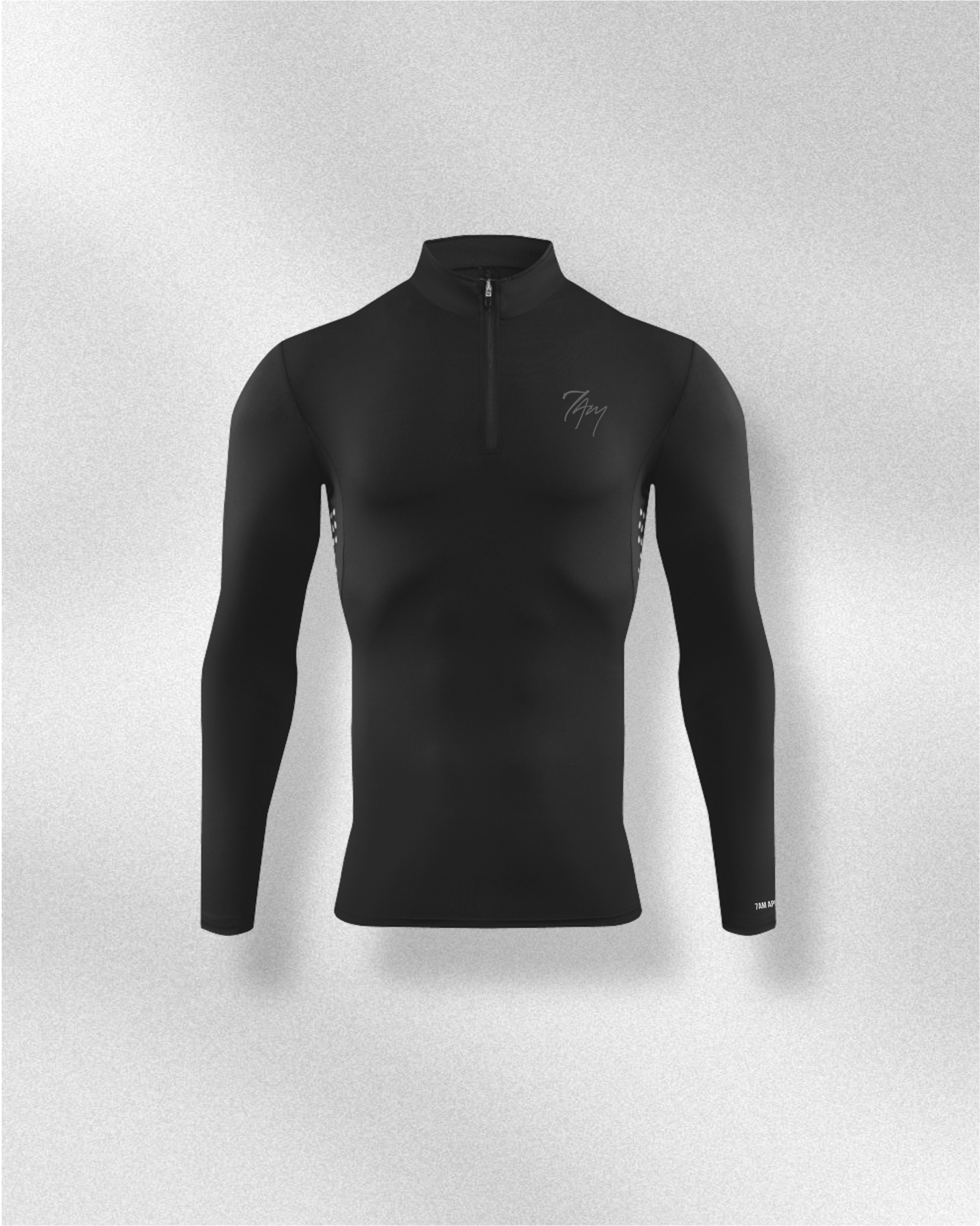 Men's ZIP Compression | Black